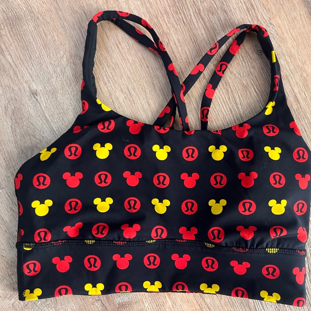 Disney x Lululemon Energy Longline Sports Bra